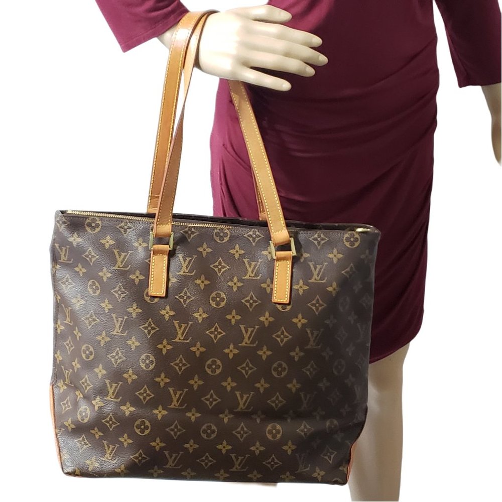 Auth Louis Vuitton Monogram Cabas Alto Tote Bag - Picture 12 of 12